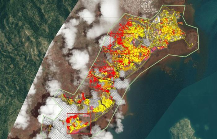 Más de la mitad de los edificios están destruidos o dañados en el noreste del archipiélago.