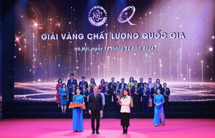 Ceremonia de Premios a la Calidad de Vietnam y Asia-Pacífico