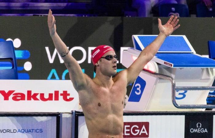 Natación: Por qué Noè Ponti sobrevoló el Mundial de Budapest