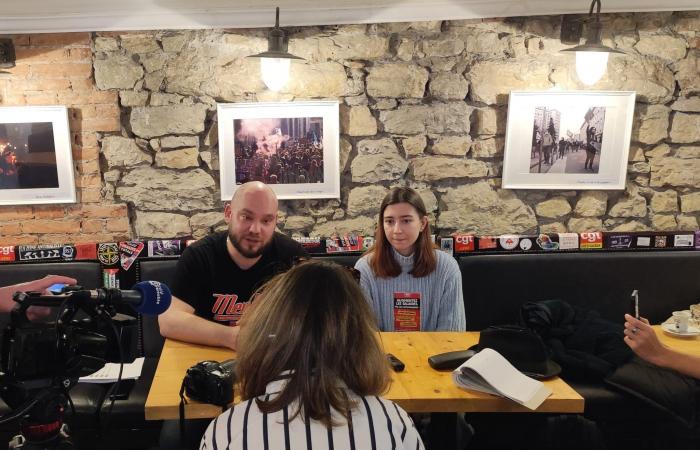 Baptiste Anglade, candidato del NPA Revolucionarios en Isère