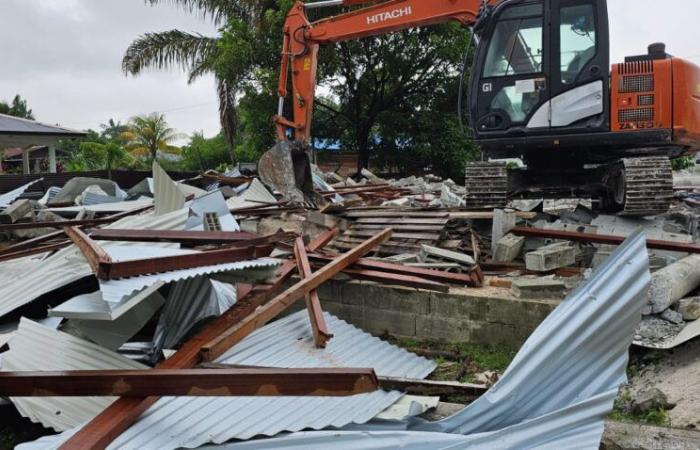 Dos construcciones ilegales destruidas en Macouria – Mo News