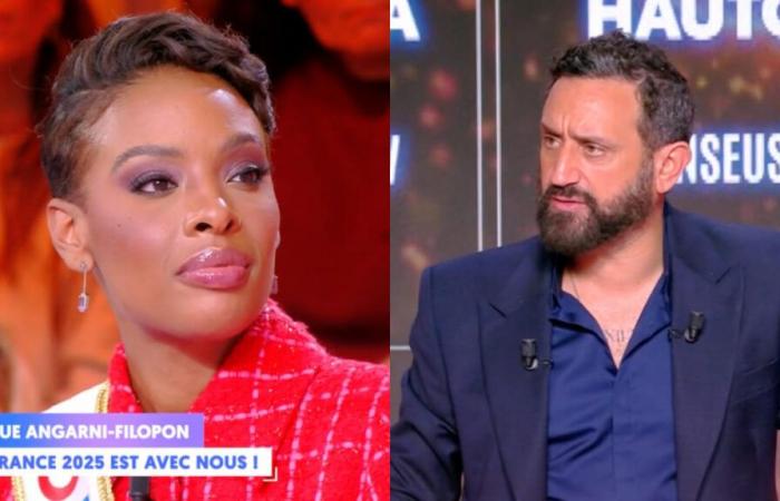 Cyril Hanouna se suelta al recibir Miss Francia 2025 en TPMP (VIDEO)