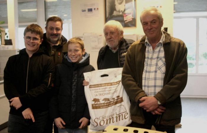 Los cazadores del Somme ofrecieron jabalíes al Restos du Cœur de Abbeville