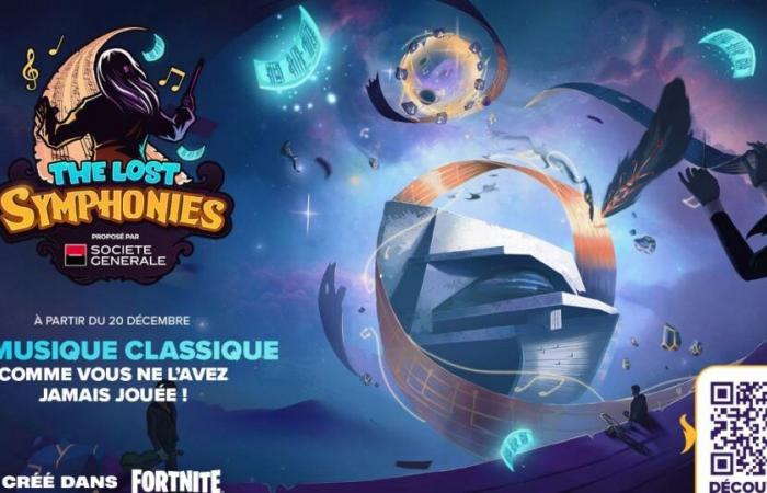 Société Générale reúne música clásica y deportes electrónicos en The Lost Symphonies en Fortnite