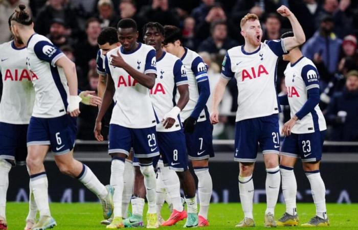 Tottenham supera al Manchester United tras un partido loco y llega a semifinales