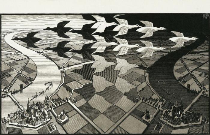 Exposición en Toulouse: arte de geometría variable según Escher en el Bazacle