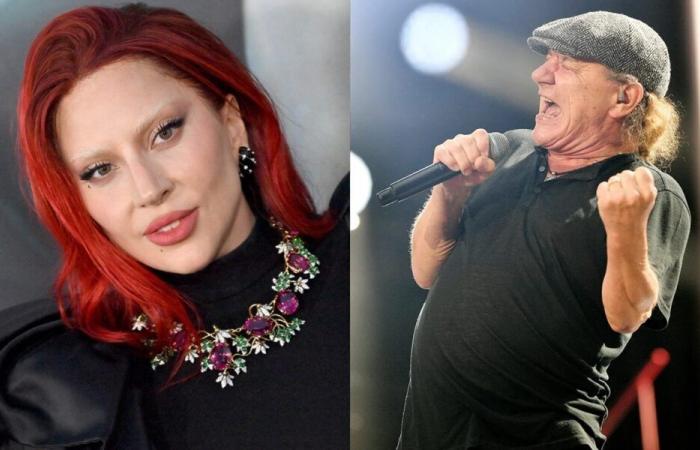 Lady Gaga canta «Autopista al infierno» con Brian Johnson