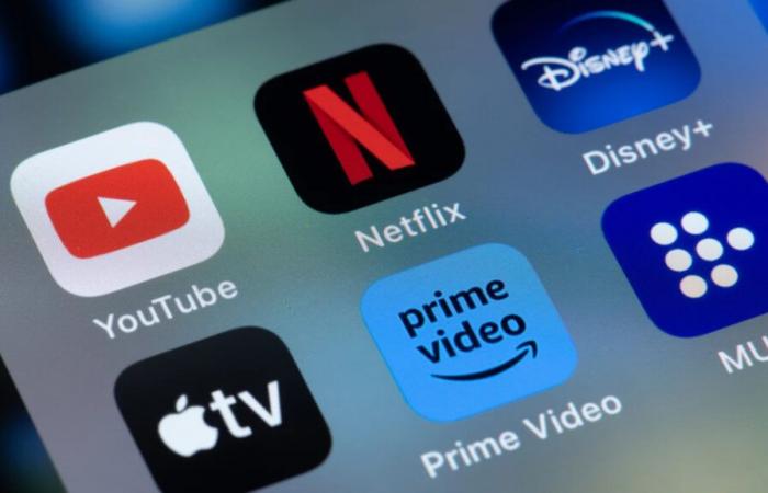 Netflix y Amazon Prime Video tienen entre siete y nueve veces más suscriptores que Apple TV+ (en Quebec)