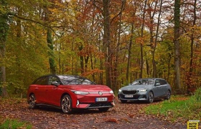 BMW I5 Touring EDrive40 y Volkswagen ID.7 Tourer GTX