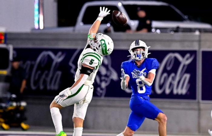 Mitchell Gage, de Gunter Football, establece el récord de la UIL en el campeonato estatal