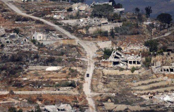 con el ejército israelí, en el sur del Líbano