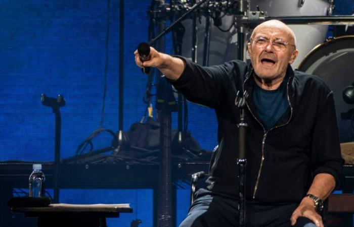 Phil Collins sufre daños físicos por batería