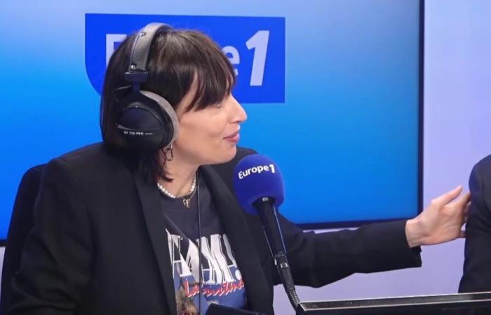 “Míralo a los ojos”: Géraldine Maillet hace de policía en el set de Cyril Hanouna