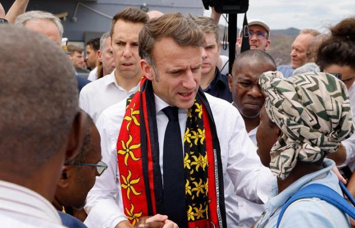 Ciclón Chido en Mayotte: Emmanuel Macron está en el lugar, intercambios tensos con los cuidadores