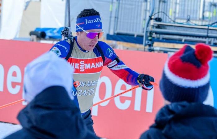 Copa del Mundo. Quentin Fillon Maillet entre los 10 primeros en el sprint de Grand-Bornand