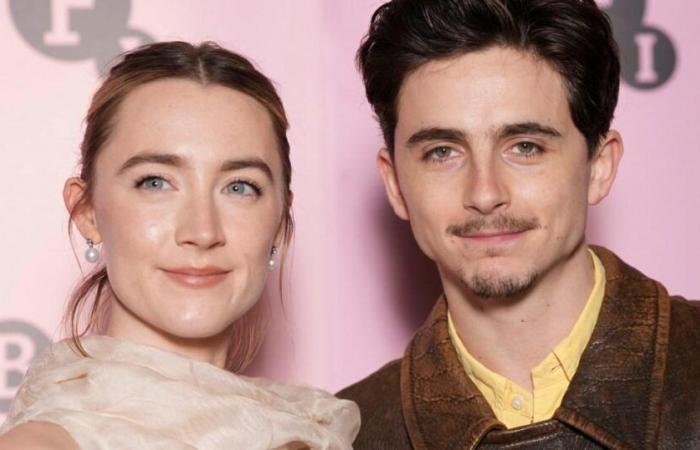 Timothee Chalamet revela el momento en el que Saoirse Ronan lo maldijo