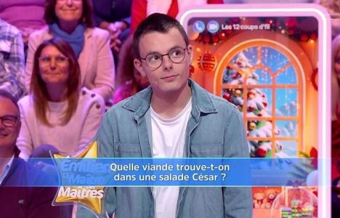 Les 12 Coups de midi: ¡Jean-Luc Reichmann descubrió el punto débil de Emilien!