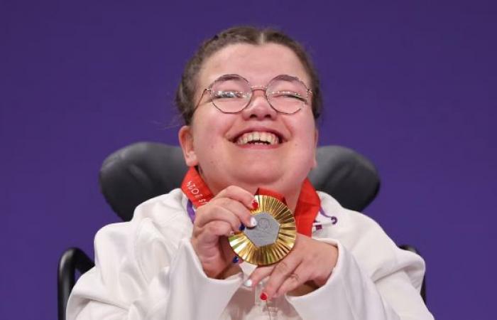 Aurélie Aubert, medallista de oro en los Juegos Paralímpicos, consigue un patrocinador inesperado con Kinder