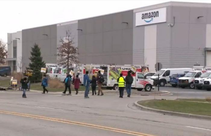 El sindicato Teamsters lanza una histórica huelga nacional contra Amazon