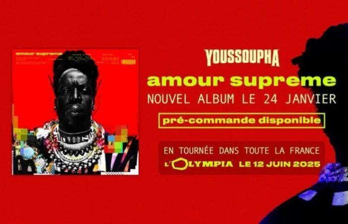 Música: “Supreme Love” de Youssoupha prevista para el 24 de enero