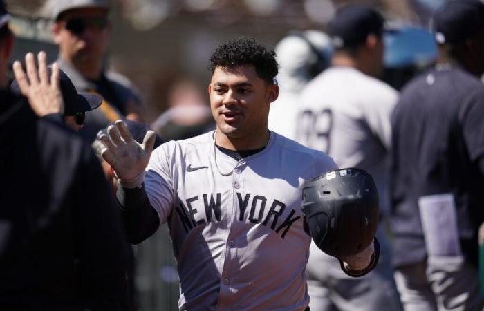 Al convertir una inversión de $5.1 millones en oro, los Yankees cuentan con una gran temporada de Domínguez.