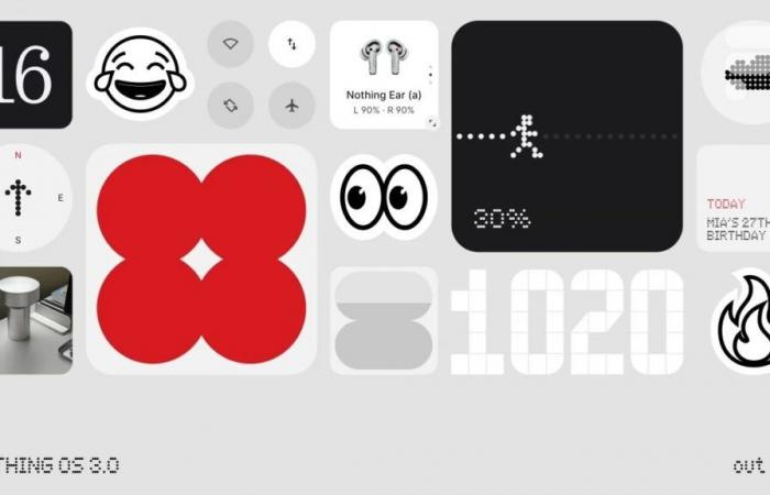 Nothing comienza a implementarse Nothing OS 3.0 basado en Android 15