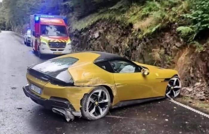 El accidente de un Ferrari en Luxemburgo resurge en la web y genera revuelo