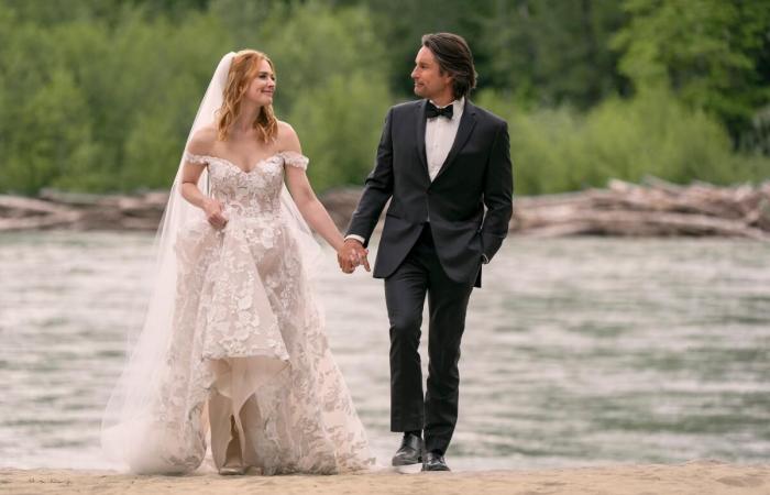 ‘Virgin River’: Detrás de escena de la gran boda de Mel y Jack