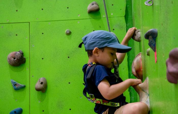 Este invierno se ofrecerán cursos de escalada en Camp Le Manoir