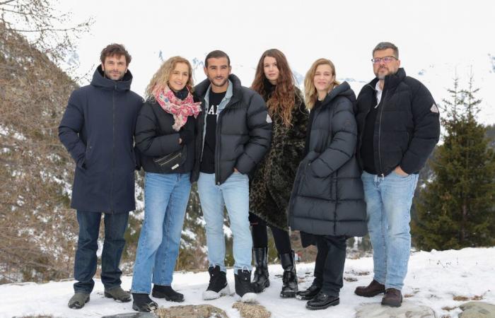 Pio Marmaï, Céline Salette, Camille Chamoux… Las estrellas se encuentran en la cima de los Alpes