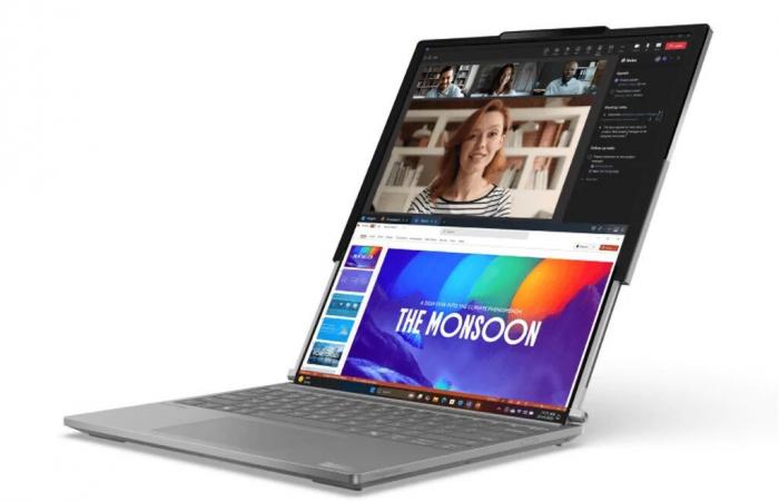 Lenovo podría lanzar muy rápidamente su portátil con pantalla desplegable