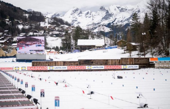 vivir. Franceses en buena forma, se espera un gran público, una carrera bajo la lluvia, viva el sprint masculino de Grand-Bornand