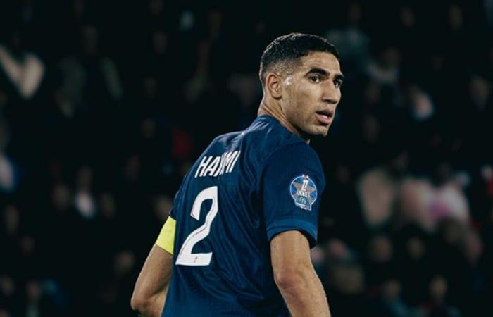 Achraf Hakimi establece un récord en el PSG