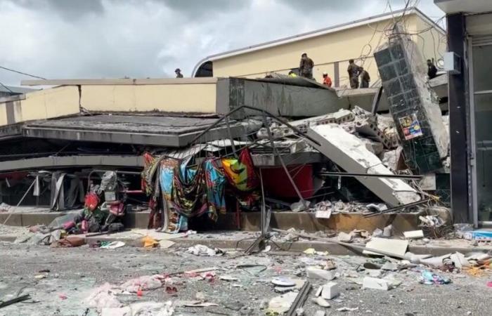 Un francés encontrado muerto bajo un edificio derrumbado