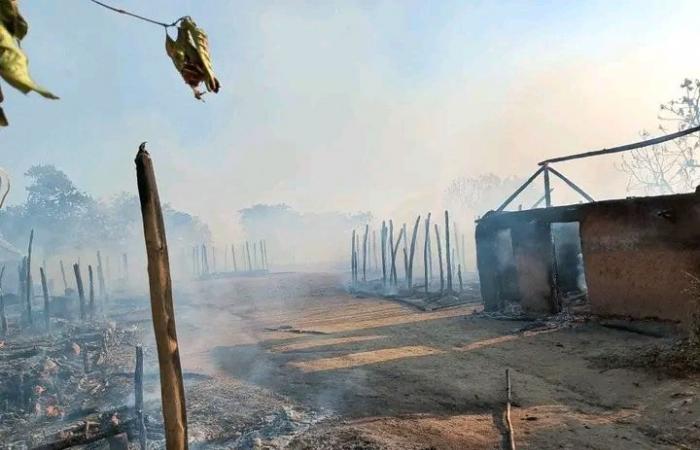 INCENDIOS EN EL SURESTE – Cuatro escuelas y casas quemadas en dos localidades