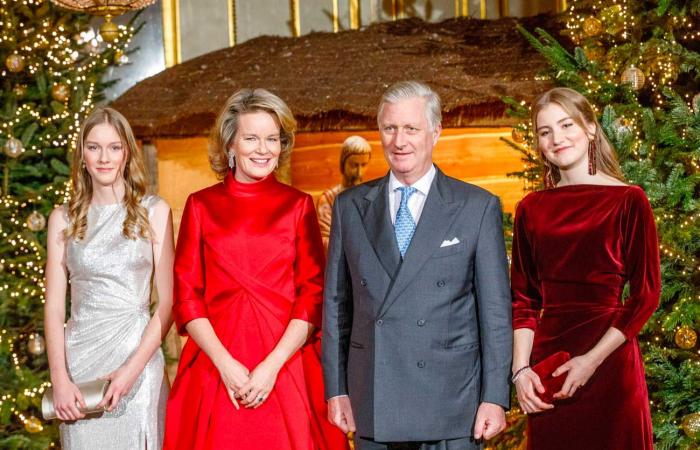 La princesa Isabel de terciopelo y la princesa Éléonore de plata acompañarán al rey Felipe y a la reina Matilde al concierto de Navidad