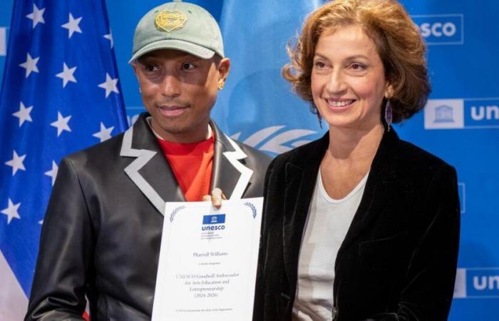 De Notre-Dame a la UNESCO, Pharrell Williams en primera línea