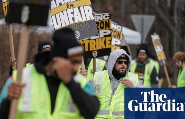 Lo primero: los trabajadores estadounidenses de Amazon realizan su ‘mayor’ huelga en medio de la fiebre navideña | noticias de estados unidos