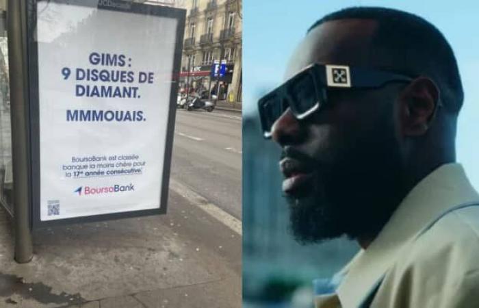 Gims se burla del anuncio de BoursoBank que habla de él