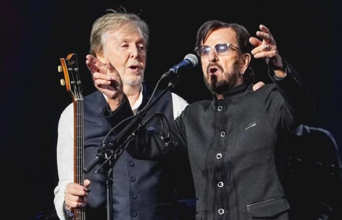 EN FOTOS | Reencuentro sorpresa de Ringo Starr y Paul McCartney en el escenario