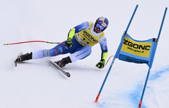 Estreno a los 34 años: Casse es un esquiador alpino de clase en Val Gardena