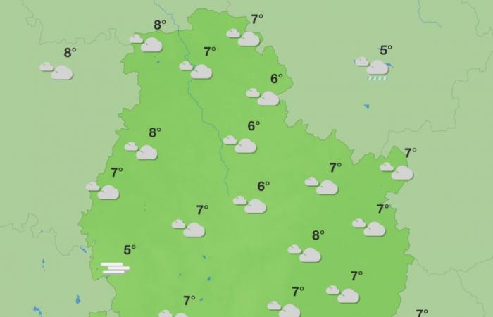 El tiempo en Côte-d’Or – Este fin de semana con lluvia y temperaturas suaves