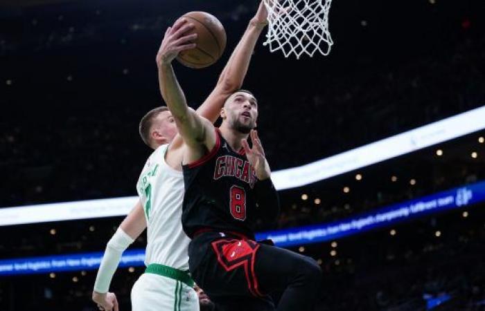 ¡Con un gran Zach LaVine, los Bulls ganan en Boston! • Baloncesto de EE. UU.