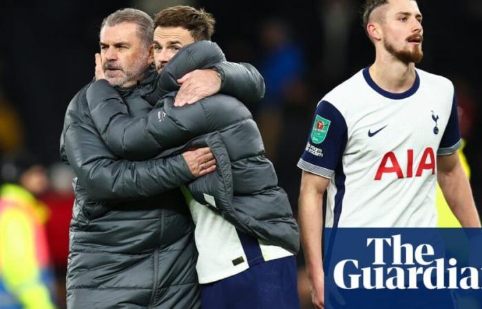 Postecoglou elogia el “progreso” mientras los Spurs, afectados por lesiones, se preparan para la semifinal contra el Liverpool | Copa Carabao