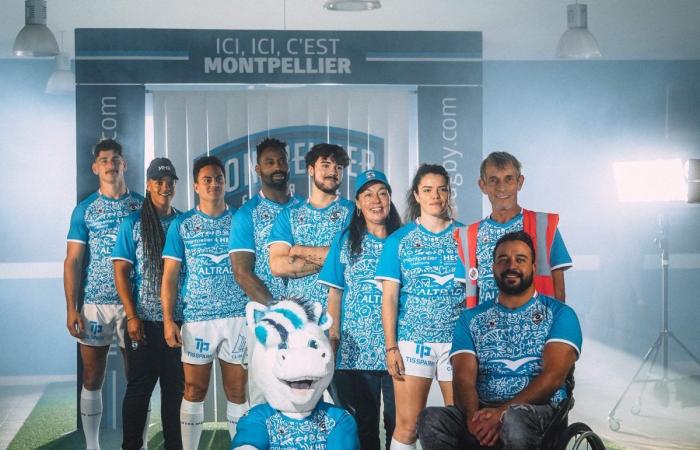 ¡UNA CAMISETA TODO EN SÍMBOLOS! – Montpellier Hérault Rugby