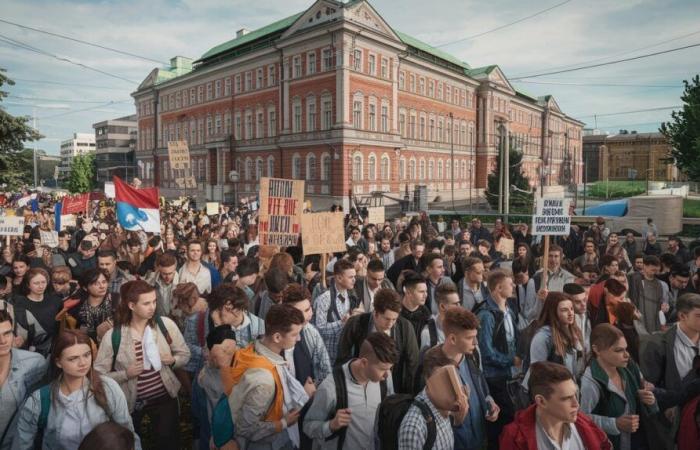 El movimiento estudiantil serbio gana terreno frente al poder