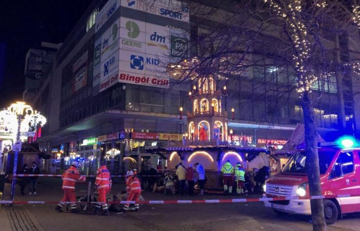 Un coche irrumpe en un mercado navideño, al menos dos muertos y 60 heridos, se sospecha “un ataque”