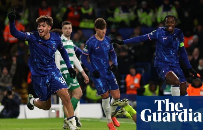 El hat-trick de Marc Guiu ayuda al Chelsea a rematar al dominado Shamrock Rovers | Liga de conferencias europea