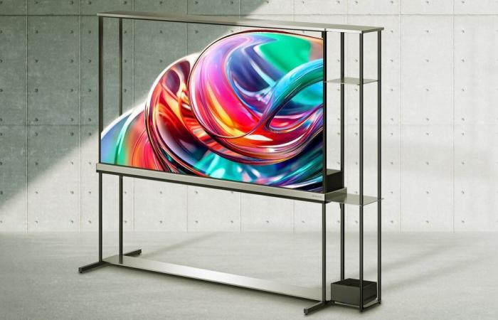 Este televisor transparente de LG está disponible a la venta, pero su precio es estratosférico