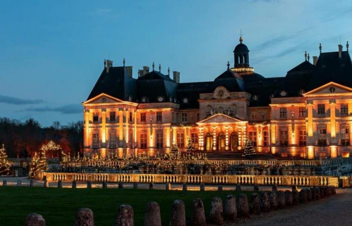 Chambord, Cheverny, Vaux-le-Vicomte… Los grandes castillos se visten de colores navideños